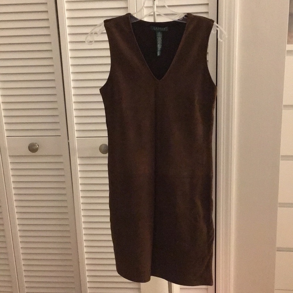 Ralph Lauren Leather Dress